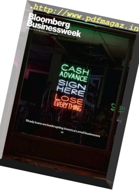 Bloomberg Businessweek USA – November 26, 2018 Cover
