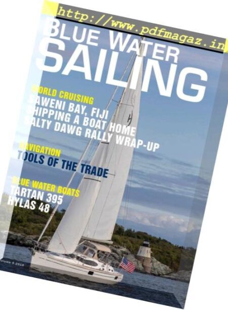 Blue Water Sailing – November 2018 Cover