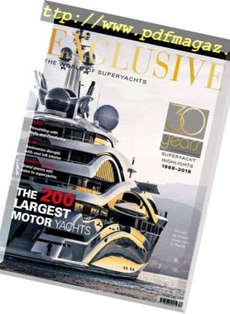 Boat Exclusive – Nr2, 2018 Cover