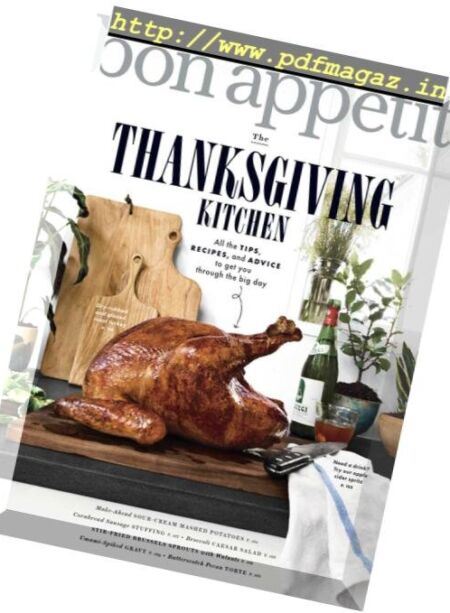 Bon Appetit – November 2018 Cover