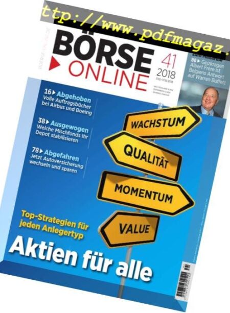BOrse Online – 11 Oktober 2018 Cover