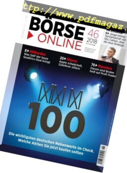 BOrse Online – 15 November 2018
