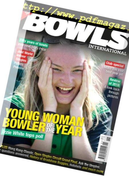 Bowls International – December 2018 Cover