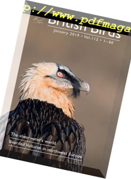 British Birds – January 2019 Cover