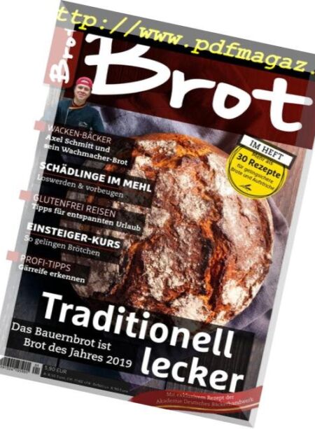 Brot – November 2018 Cover
