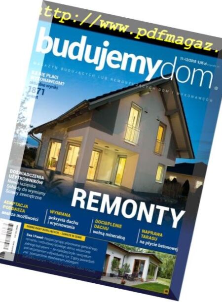 Budujemy Dom – Listopad-Grudzien 2018 Cover