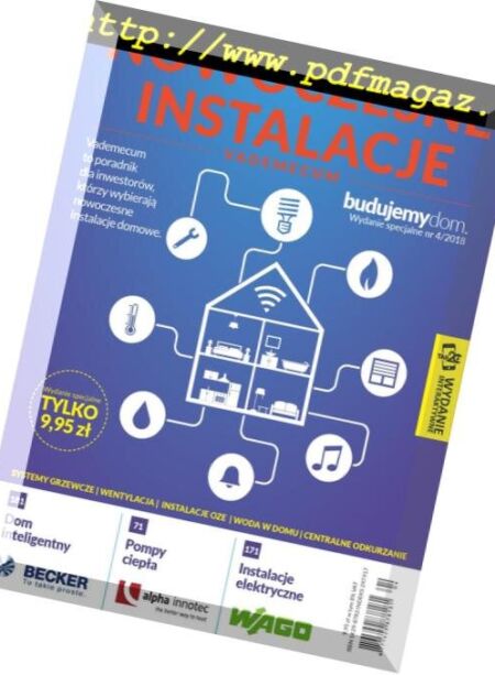 Budujemy Dom Wydanie specjalne – Nowoczesne Instalacje – Nr4 2018 Cover