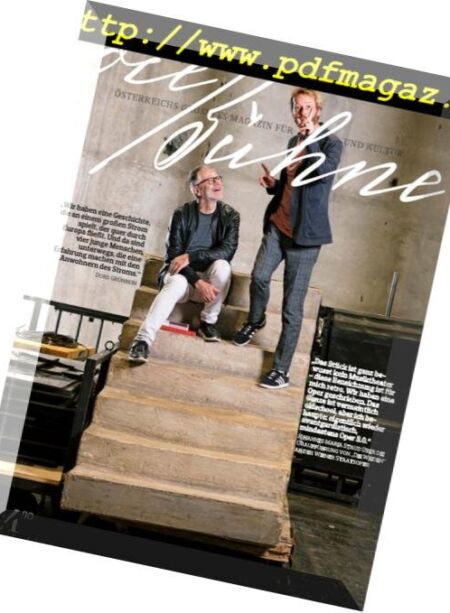 Buhne – November 2018 Cover