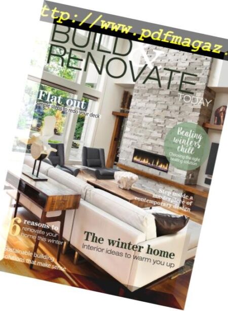 Build & Renovate Today – Issue 19, 2018 Cover