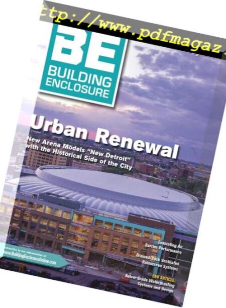 Building Enclosure – Fall 2017 Cover