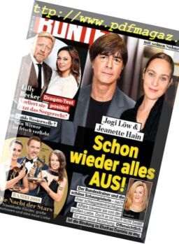 Bunte – 22 November 2018