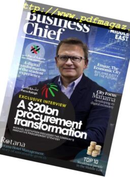 Business Chief Middle East – December 2018