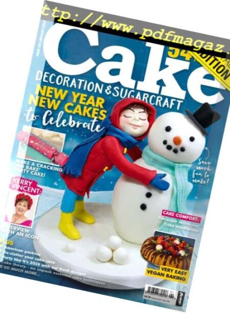 Cake Decoration & Sugarcraft – January 2019 Cover