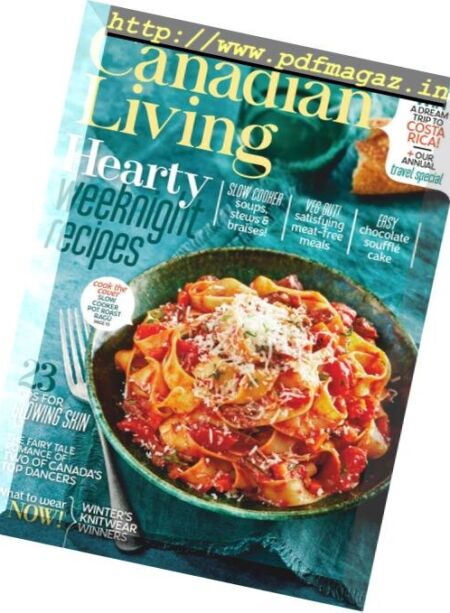 Canadian Living – January 2019 Cover