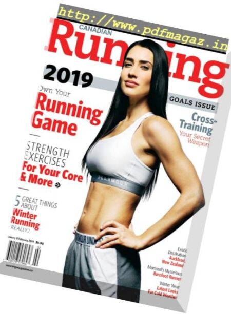 Canadian Running – January-February 2019 Cover