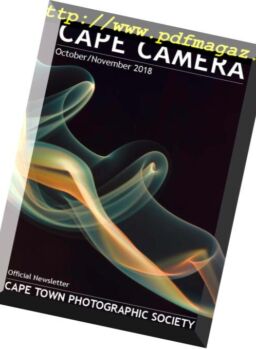 Cape Camera – October-November 2018