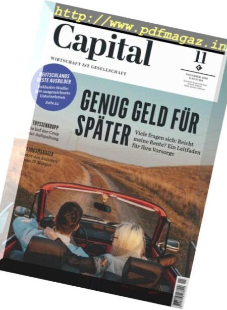 Capital Germany – November 2018 Cover