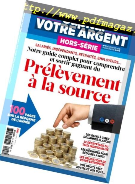Capital Votre Argent – Hors-Serie – Decembre 2018 – Janvier 2019 Cover