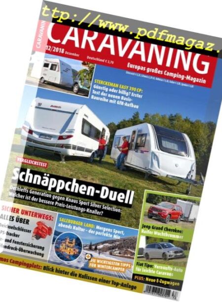 Caravaning – Dezember 2018 Cover