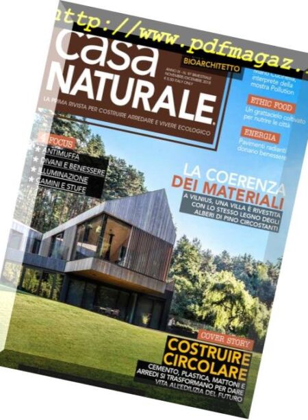 Casa Naturale – Novembre-Dicembre 2018 Cover