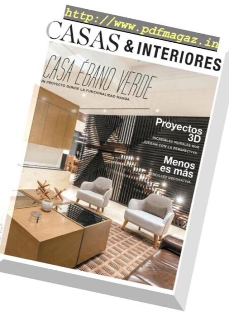 Casas & Interiores – Noviembre 2018 Cover