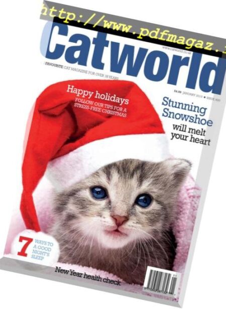Cat World – January 2019 Cover
