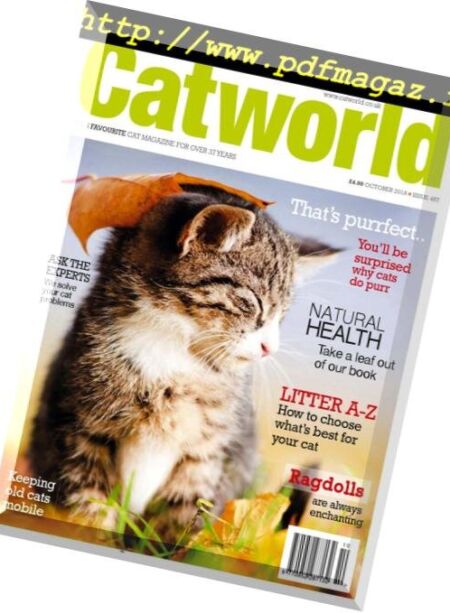 Cat World – October 2018 Cover