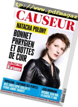 Causeur – Decembre 2018
