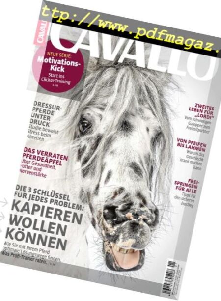 Cavallo – Dezember 2018 Cover