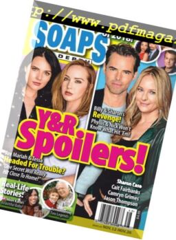CBS Soaps In Depth – November 26, 2018