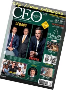 CEO Middle East – December 2018