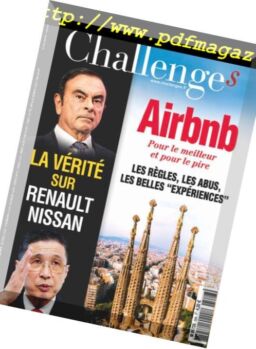 Challenges – 29 Novembre 2018