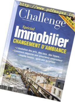 Challenges – 8 Novembre 2018