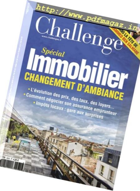 Challenges – 8 Novembre 2018 Cover