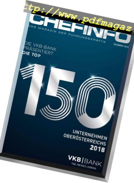 Chefinfo – Dezember 2018 Cover