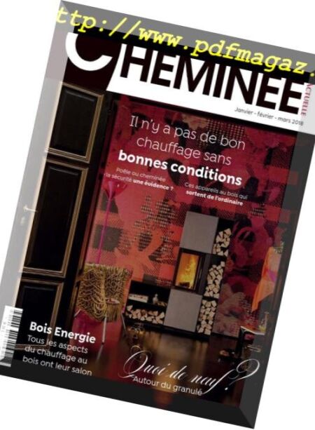 Cheminee Actuelle – Janvier-Mars 2018 Cover