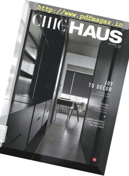 Chic Haus – Noviembre 2018 Cover