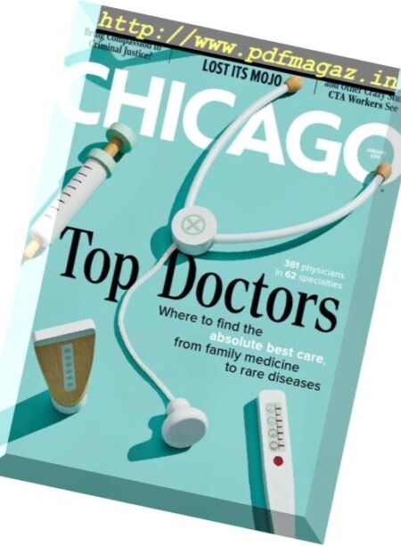 Chicago Magazine – January 2019 Cover
