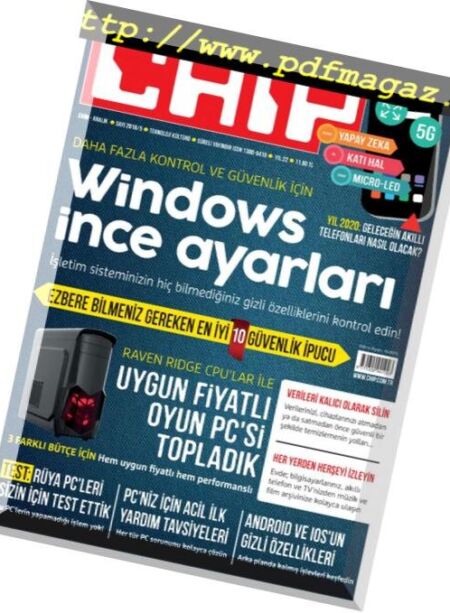 Chip Turkey – Ekim 2018 Cover