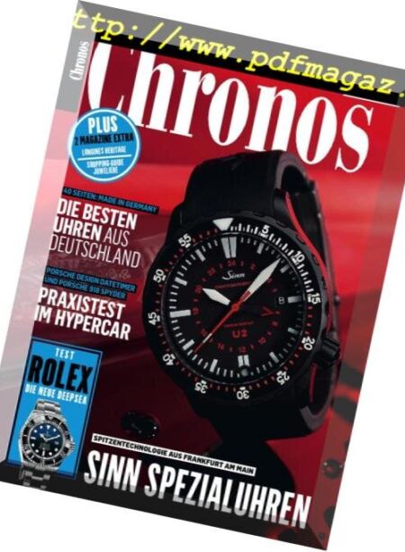 Chronos – November 2018 Cover