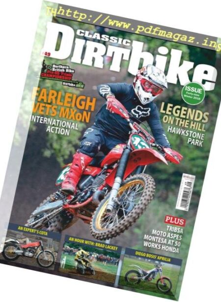 Classic Dirt Bike – December 2018 Cover