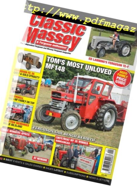 Classic Massey – January-February 2019 Cover