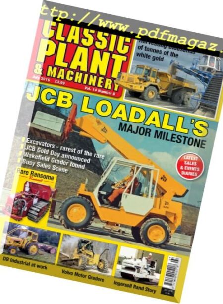 Classic Plant & Machinery – July 2016 Cover