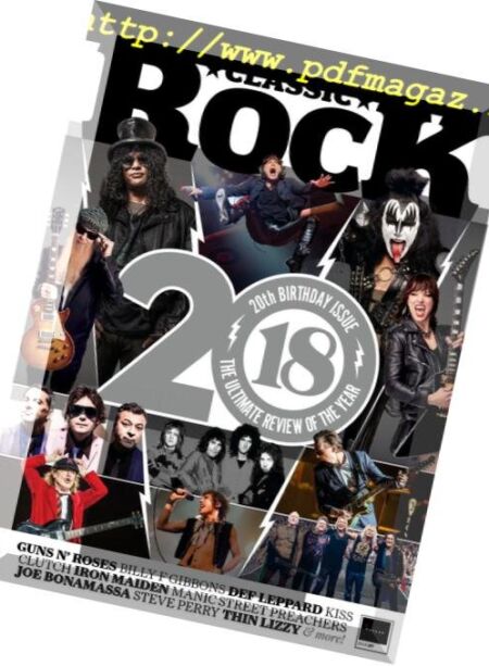 Classic Rock UK – January 2019 Cover