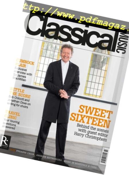 Classical Music – December 2018 Cover