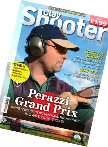 Clay Shooter – October 2018 Cover