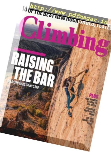 Climbing – December 2018 Cover