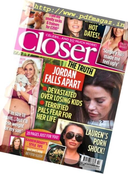 Closer UK – 24 October 2018 Cover