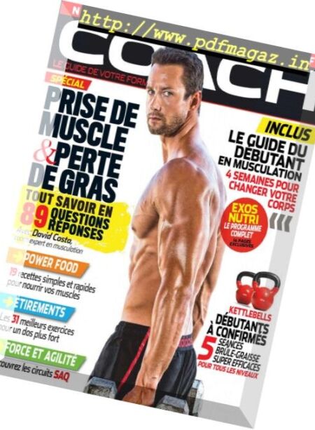 Coach France – janvier 2019 Cover