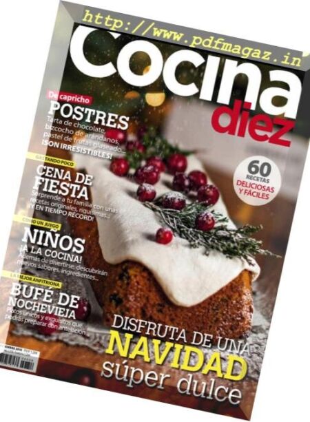 Cocina Diez – diciembre 2018 Cover